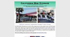 Desktop Screenshot of calministorage.com